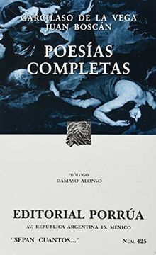 portada POESIAS COMPLETAS (SC425) (in Spanish)