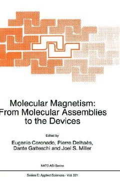 portada molecular magnetism: from molecular assemblies to the devices (en Inglés)