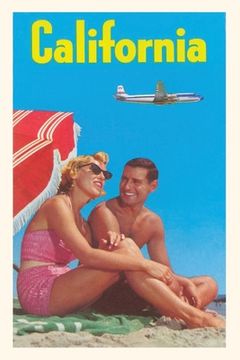 portada The Vintage Journal Couple on Beach with Airplane in Sky (en Inglés)