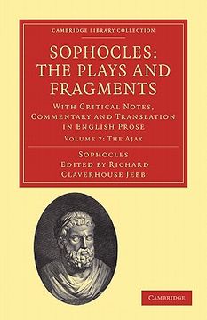 portada Sophocles: The Plays and Fragments 7 Volume Set: Sophocles: The Plays and Fragments Volume 3, the Antigone Paperback (Cambridge Library Collection - Classics) (en Inglés)