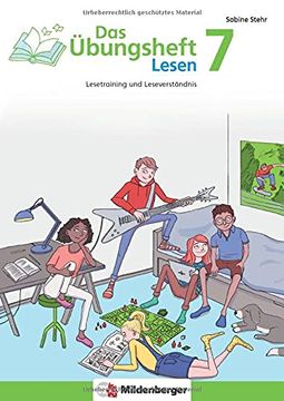 portada Das Übungsheft Lesen 7 (en Alemán)