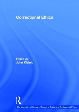 portada Correctional Ethics (en Inglés)