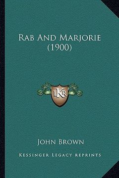 portada rab and marjorie (1900) (en Inglés)