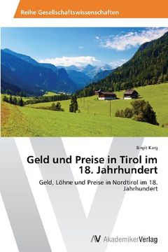 portada Geld und Preise in Tirol im 18. Jahrhundert