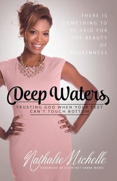 portada Deep Waters: Trusting God When Your Feet Can't Touch Bottom (en Inglés)
