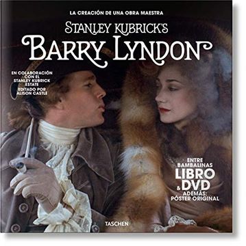 portada Barry Lyndon de Kubrick. Libro y dvd