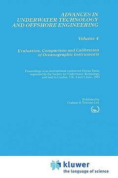 portada evaluation, comparison and calibration of oceanographic instruments (en Inglés)