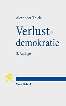 portada Verlustdemokratie: Die Drei Verlustebenen Der Demokratie (en Alemán)