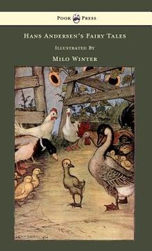 portada hans andersen's fairy tales: illustrated in black and white by milo winter (en Inglés)
