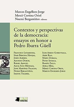 portada Contextos y perspectivas de la democracia: ensayos en honor a Pedro Ibarra GYell (Universitas)