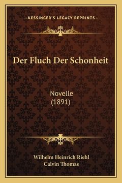 portada Der Fluch Der Schonheit: Novelle (1891) (en Alemán)