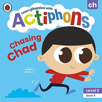 portada Actiphons Level 2 Book 9 Chasing Chad: Learn Phonics and get Active With Actiphons! (in English)