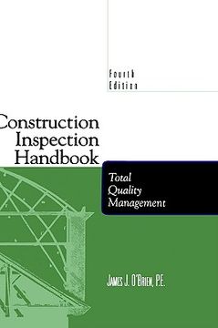 portada construction inspection handbook: total quality management