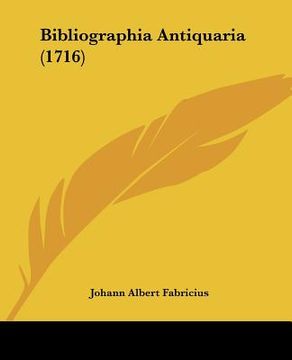 portada bibliographia antiquaria (1716) (en Inglés)