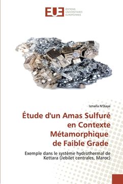 portada Étude d'un Amas Sulfuré en Contexte Métamorphique de Faible Grade (en Francés)