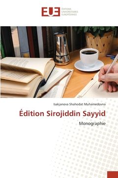 portada Édition Sirojiddin Sayyid (en Francés)