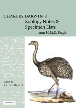 portada Charles Darwin's Zoology Notes and Specimen Lists From h. M. S. Beagle (en Inglés)