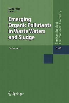 portada emerging organic pollutants in waste waters and sludge (en Inglés)