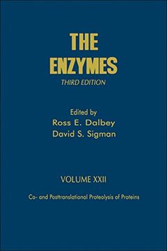 portada Co- and Posttranslational Proteolysis of Proteins (Volume 22) (The Enzymes, Volume 22) (en Inglés)