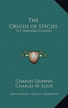 portada the origin of species: v11 harvard classics