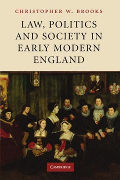 portada Law, Politics and Society in Early Modern England (en Inglés)