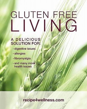 portada gluten free living (en Inglés)
