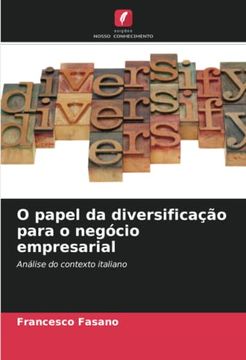 portada O Papel da Diversificação Para o Negócio Empresarial: Análise do Contexto Italiano