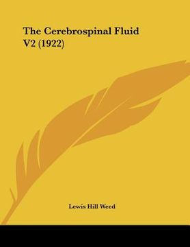 portada the cerebrospinal fluid v2 (1922) (in English)