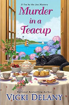 portada Murder in a Teacup (Tea by the sea Mysteries) (en Inglés)