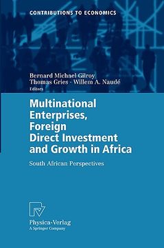 portada multinational enterprises, foreign direct investment and growth in africa: south african perspectives (en Inglés)