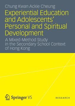 portada experiential education and adolescentsæ personal and spiritual development