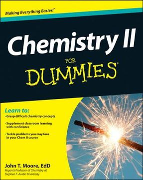 portada chemistry ii for dummies (en Inglés)