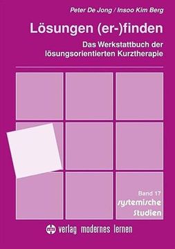 portada Lösungen (Er-)Finden: Das Werkstattbuch der Lösungsorientierten Kurztherapie (en Alemán)