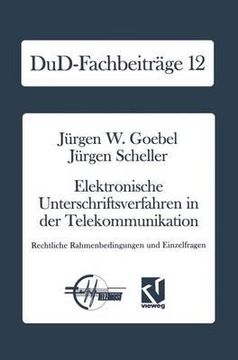 portada Elektronische Unterschriftsverfahren in Der Telekommunikation: Rechtliche Rahmenbedingungen Und Einzelfragen (in German)
