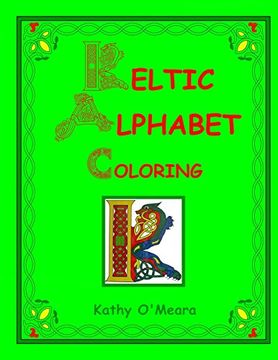 portada Keltic Alphabet Coloring: Capital Letters 