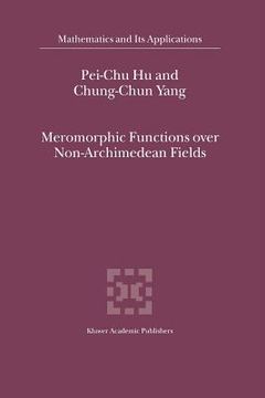 portada meromorphic functions over non-archimedean fields (en Inglés)