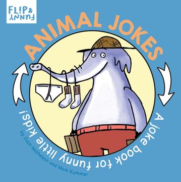 portada Animal Jokes: A Joke Book for Funny Little Kids (en Inglés)