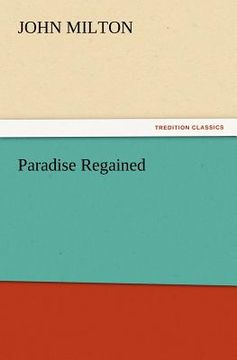 portada paradise regained (en Inglés)