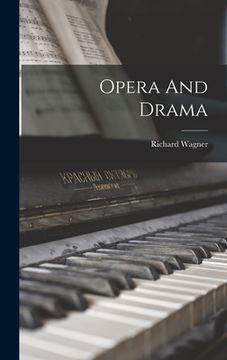 portada Opera And Drama