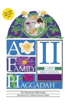 portada A Family Haggadah ii- Large Print Edition (Revised Edition) (in English)