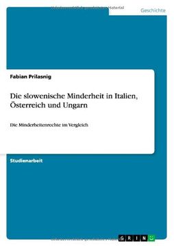 portada Die slowenische Minderheit in Italien, Österreich und Ungarn