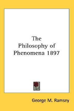 portada the philosophy of phenomena 1897 (en Inglés)