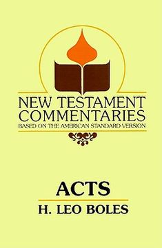 portada acts: a commentary on acts of the apostles (en Inglés)