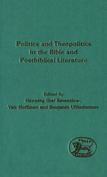 portada politics and theopolitics in the bible and postbiblical literature (en Inglés)