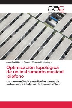 portada Optimización topológica de un instrumento musical idiófono (in Spanish)
