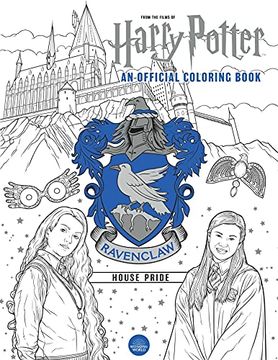 portada Ravenclaw House Pride: The Official Coloring Book (Harry Potter) (en Inglés)