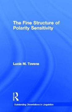 portada the fine structure of polarity sensitivity (in English)