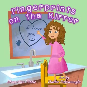 portada Fingerprints on the Mirror: Beautiful Illustrated Children's Picture Book (in English)