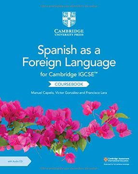 portada Cambridge Igcse™ Spanish as a Foreign Language Cours With Audio cd (Cambridge International Igcse)