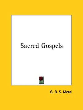 portada sacred gospels (en Inglés)